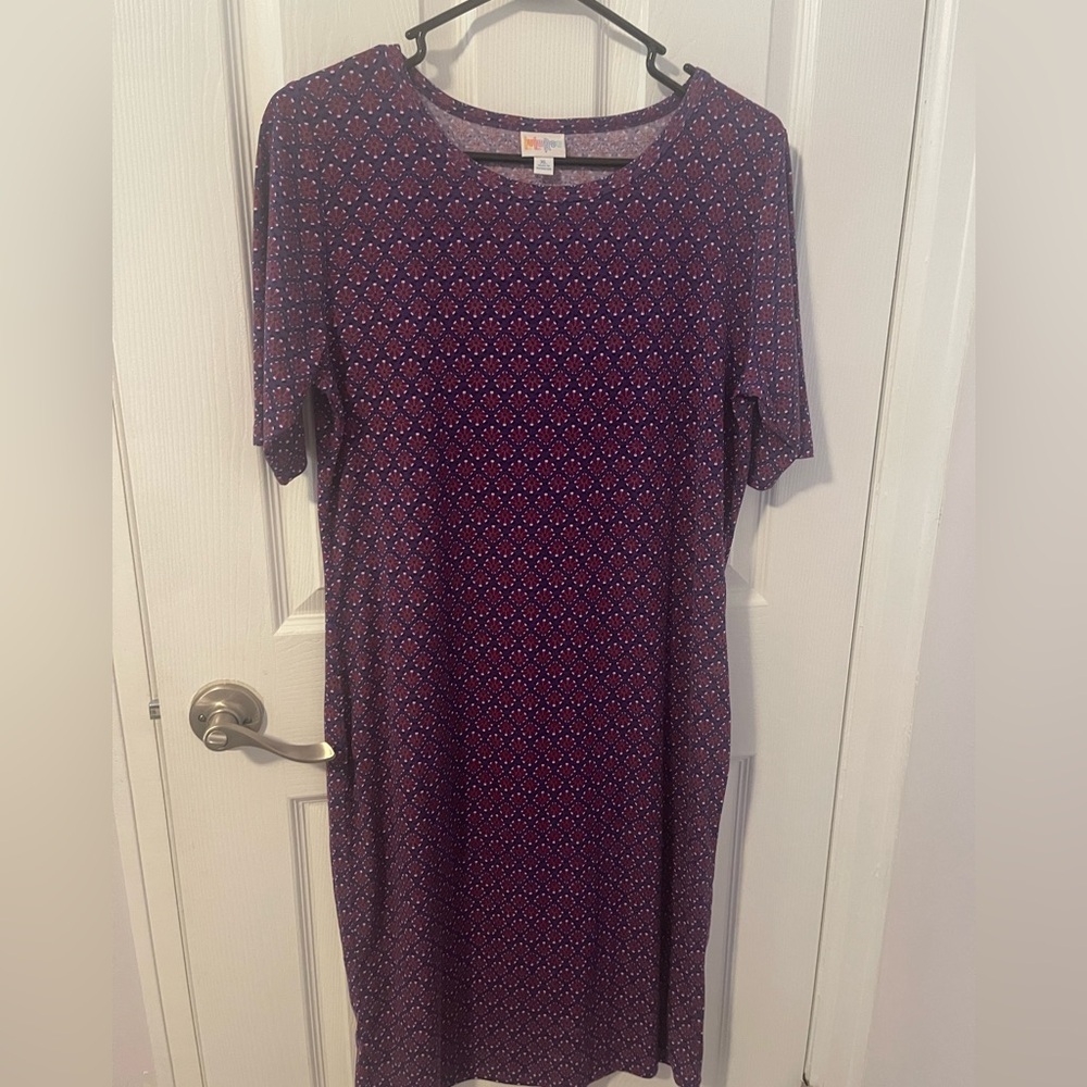 LuLaRoe Julia Dress XL NWOT